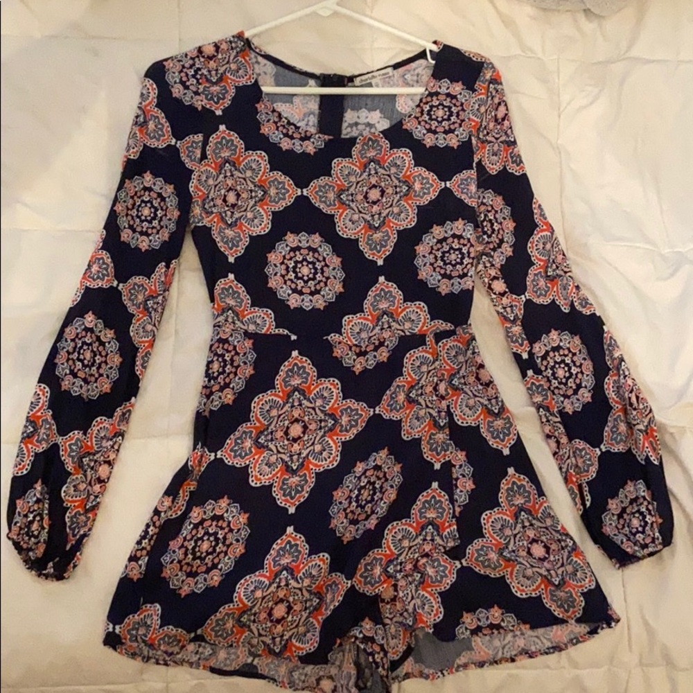 romper with skirt over top